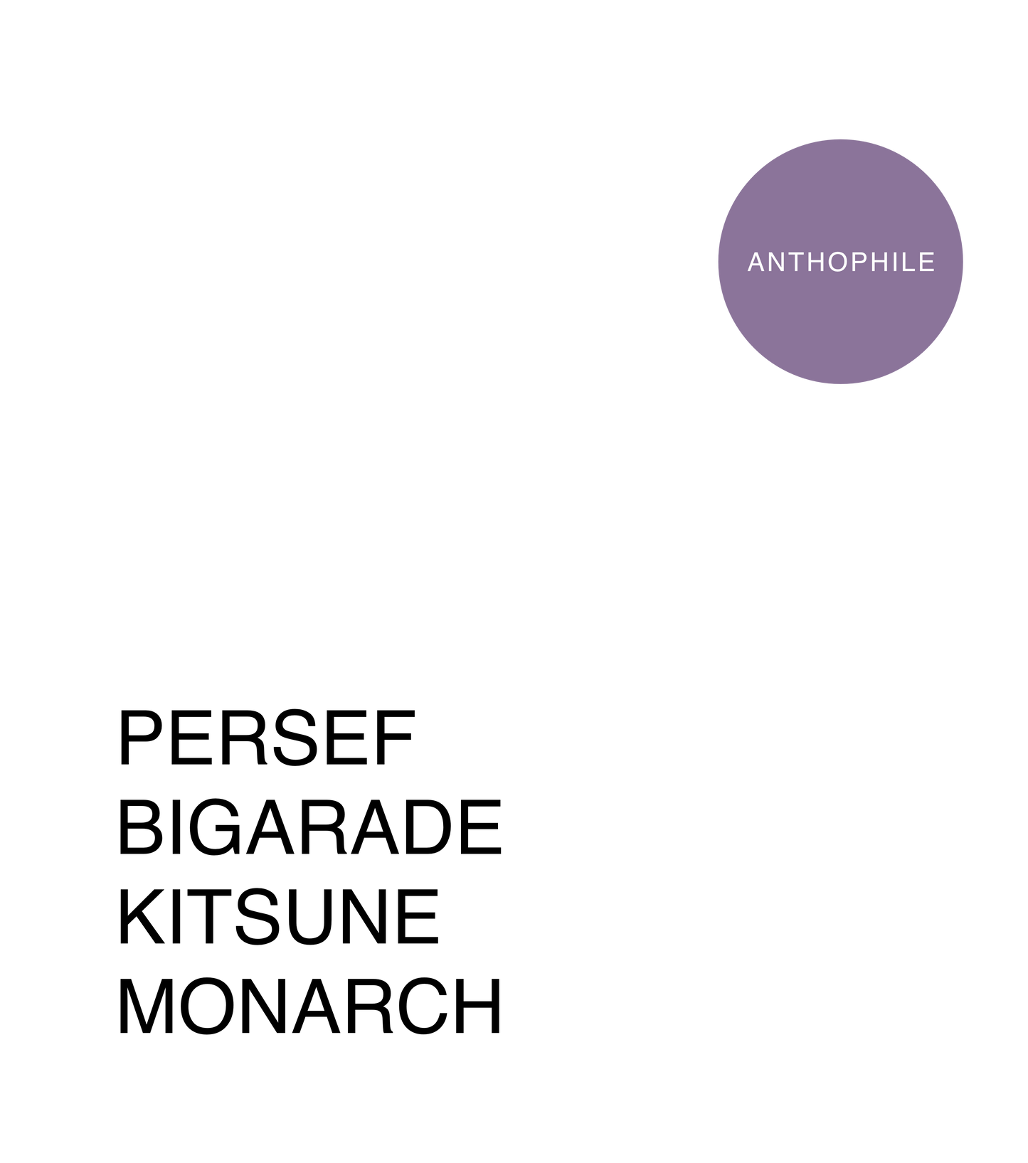 ANTHOPHILE Discovery Set