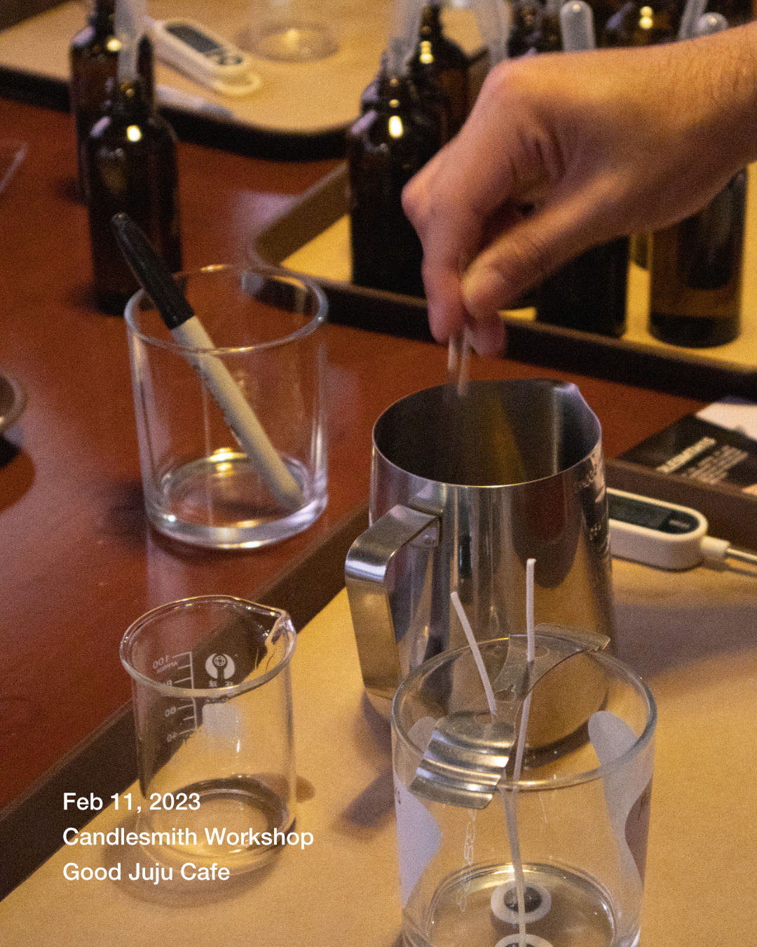 Candlemaking Workshop Ticket 12/16/2023; 2PM at From Here Coworking