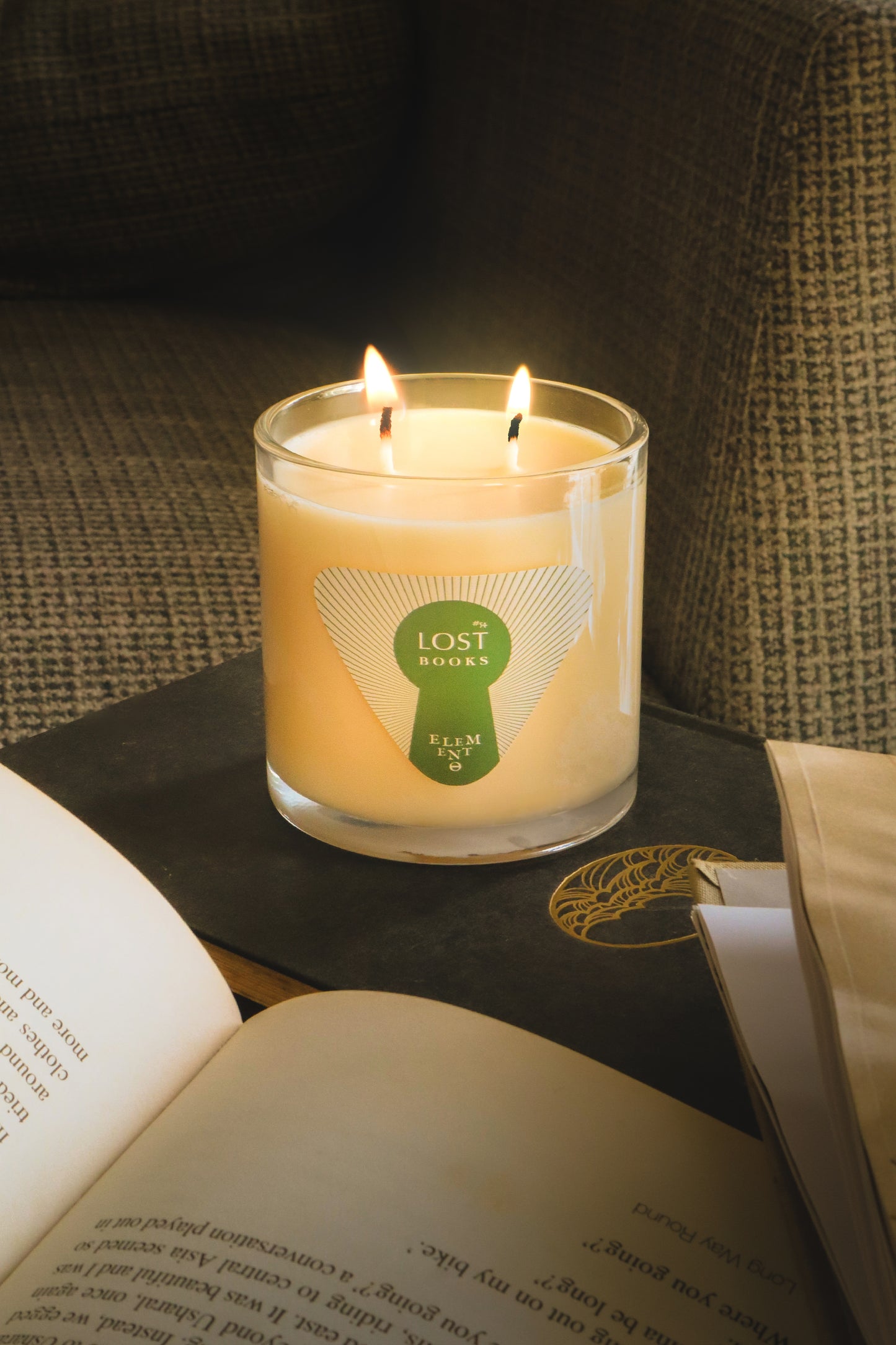 LOST BOOKS Collaboration Candle